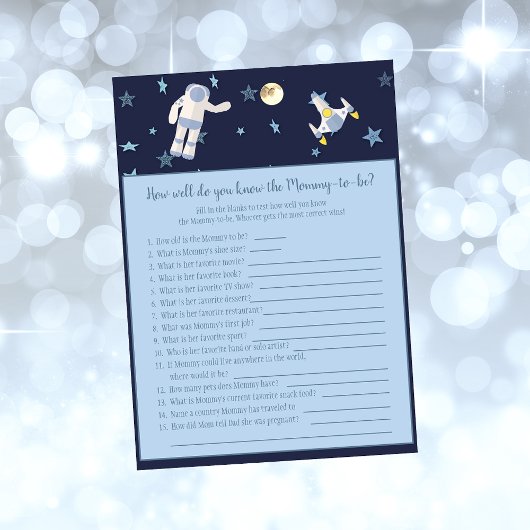 Buitenruimtetoestel die het mama-Baby-spel kent Kaart