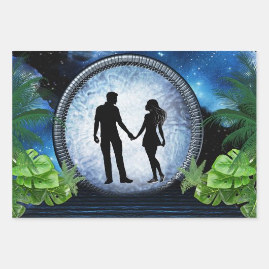 Buitenruimtetoestel Inpakpapier Vel (Voorkant)