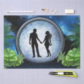 Buitenruimtetoestel Tissuepapier (Craft)