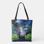 Buitenruimtetoraal Bridesmaid-cadeau Tote Bag (Achterkant)