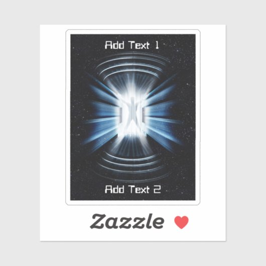 Buitenruimtetransport Sticker (Vel)