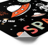 Buitenruimtetransportvliegtuigen Poster (Hoek)