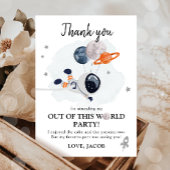 Buitenruimtetuigen Galaxy Boy Dank je kaart