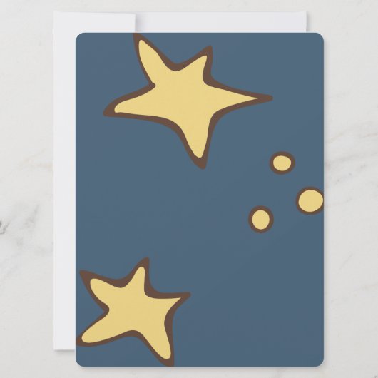 Buitenruimtetype met Astronautische aangepaste fot Kaart (Achterkant)