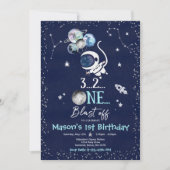 Buitenruimtevaart op zaterdag kaart (Voorkant)