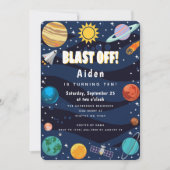 Buitenruimtevaartdag Kaart (Voorkant)