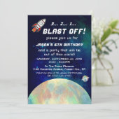 Buitenruimtevaartdag Kaart (Staand voorkant)