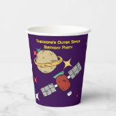 Buitenruimtevaartdag Papieren Bekers (Achterkant)