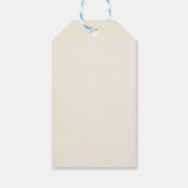 Buitenruimteveer tags Rocket Astronaut Party Cadeaulabel (Achterkant)