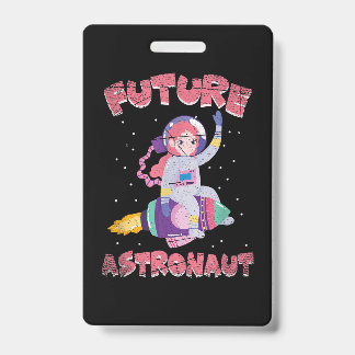 Buitenruimtewetenschap Cosmonaut Kinder Gift Futur Badge