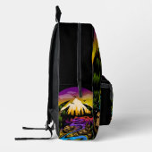 Buitenscène Bedrukte Rugzak (Links)