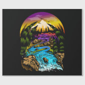 Buitenscène Cadeaupapier (Vlak)