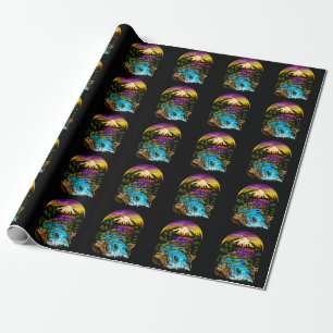 Buitenscène Cadeaupapier