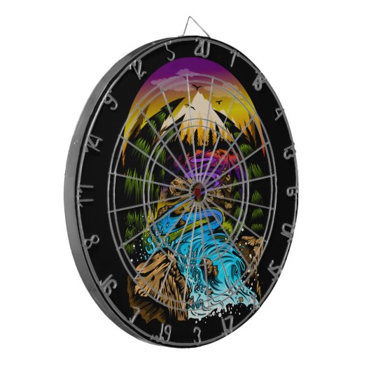 Buitenscène Dartbord (Voorkant Links)