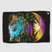 Buitenscène Golfhanddoek (Horizontaal)