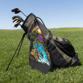 Buitenscène Golfhanddoek (Groen)