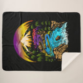 Buitenscène Sherpa Deken (Voorkant (horizontaal))