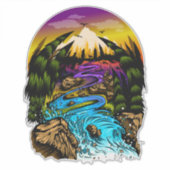 Buitenscène Sticker (Voorkant)