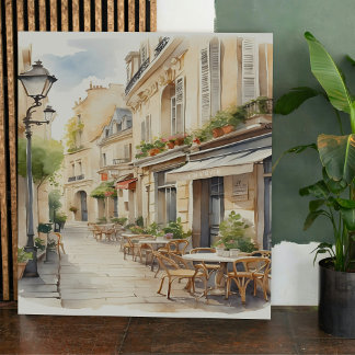 Buitenshuis Herfst Scène Poster