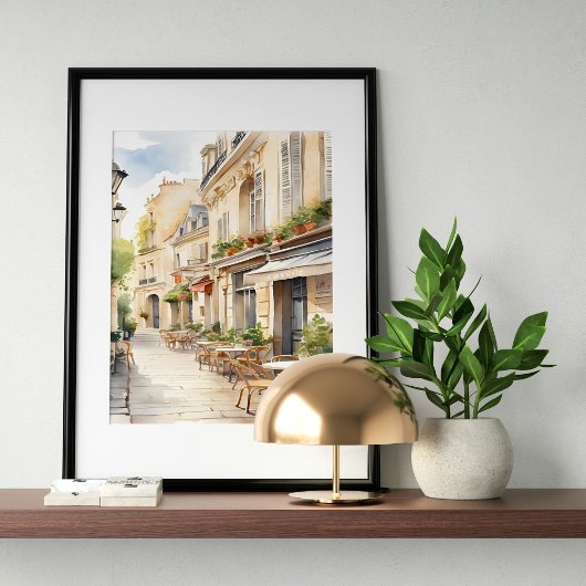 Buitenshuis Herfst Scène Poster