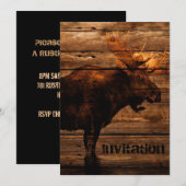 buitenshuis in nood verkerende houtbollen kaart (Voorkant / Achterkant)