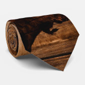 buitenshuis in nood verkerende houtbollen stropdas (Opgerold)