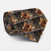 buitenshuis Primitief houthedraaigram Stropdas (Opgerold)