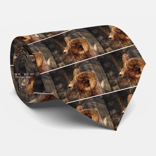 buitenshuis Primitief houthedraaigram Stropdas (Opgerold)