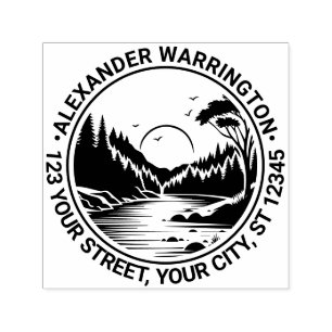 Buitenshuis: River Stream Trees Sun Name RET Adres Zelfinktende Stempel