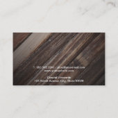 buitenshuis | Wijn Visitekaartje (Achterkant)