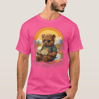 Buitenshuis Wombat leesboek T-shirt