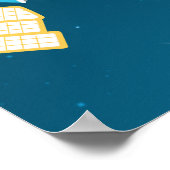 Buitenspatie Alien Boy Birthday Party Banner Poster (Hoek)