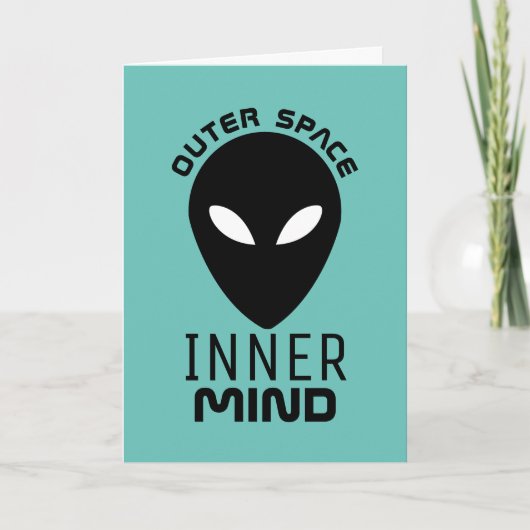 Buitenspatie binnenste geest, buitenaardse buitena kaart (Voorkant)