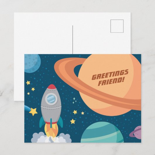 Buitenspatie Briefkaart (Voorkant / Achterkant)