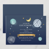 Buitenspatie en Baby shower Kaart (Voorkant / Achterkant)