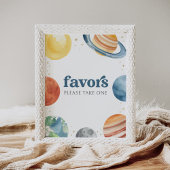 Buitenspatie op feestdag poster