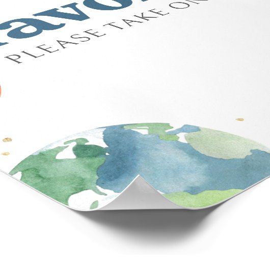 Buitenspatie op feestdag poster (Hoek)