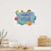 Buitenspatie Welkomstteken Poster (Keuken)