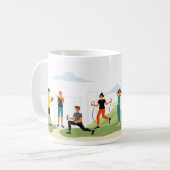 Buitensport Koffiemok (Voorkant links)