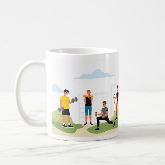 Buitensport Koffiemok (Links)