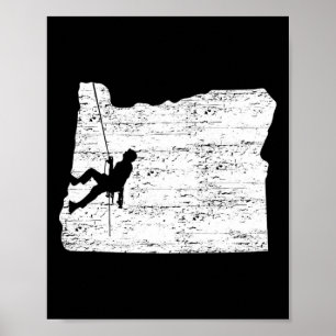 Buitensport Oregon Klimmen  Poster