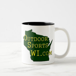 Buitensport Wisconsin - Logo koffie - mok