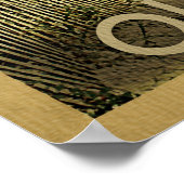 Buitenste banken Beach Vintage Travel Poster (Hoek)