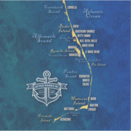 Buitenste banken Kaart voor autisch gebruik - Stic Sticker