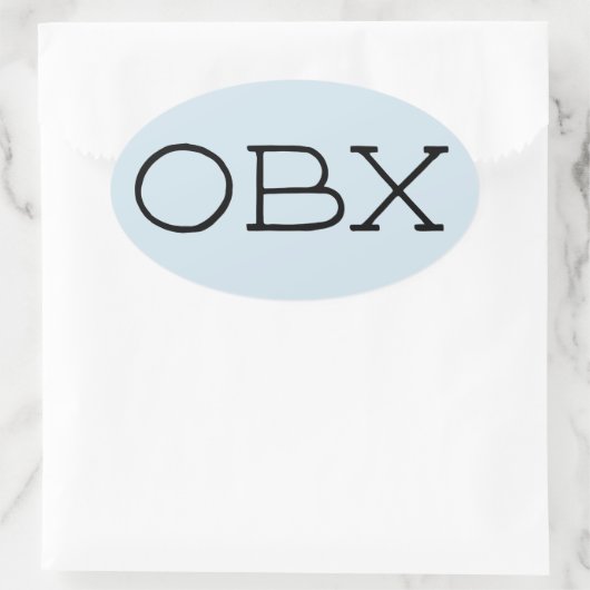 Buitenste banken Sticker 3 (Tas)