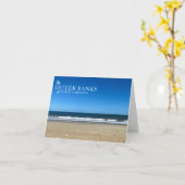 Buitenste banken Wave Notecards Kaart (Gele Bloem)