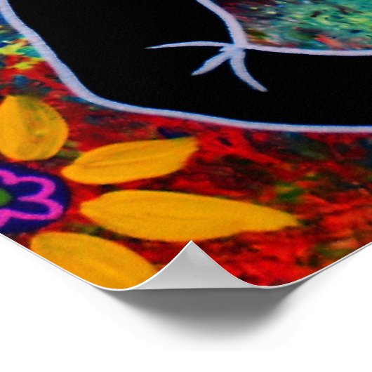 Buitenste dag van het dode Mariachi-Poster Poster (Hoek)