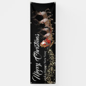 Buitenste kerstfeestdagen spandoek (Verticaal)