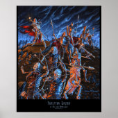 Buitenste kunstskelet Legion 16x20 POSTER (Voorkant)