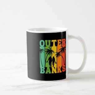 Buitenste Nks-shirts vintage jaren 80 Obx North Ca Koffiemok
